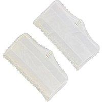 SPETLEK For Morphy Richards Luna Steam Mop 720506/720507 Pad Pack (2) in White | Size: 0.6m2