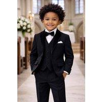 Milano Mayfair Boy's Jasper Tuxedo Suit - Black | Size: 14 Years