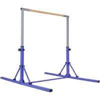 CASART Foldable Gymnastics Bar for Kids Junior Horizontal Bar in Purple