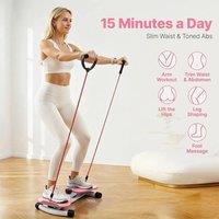 KORVIXA Waist Twisting Exercise Board Silent in Pink | Size: 0-12 m