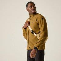 Regatta Men's Hadfield Full Zip Midlayer Fleece in Mustard | Size: 2XL