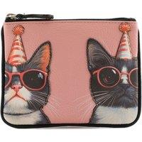 Mala leather Women's Cool Cats Leather RFID Coin Purse | Size: Small