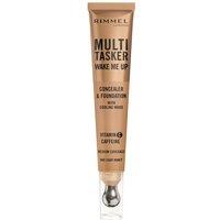 Rimmel London Women's Multi-Tasker Wake Me Up Foundation & Concealer in Light Honey | Size: 20ml