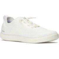 Keds Women's Blissmove Champ Eng Knit Sneaker in White | Size: 5