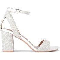 Carvela Women's 'Kianni' Fabric Heels in White | Size: 5