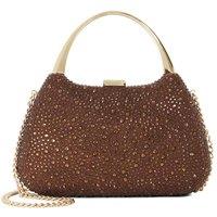 Dune London Women's 'Beamings' Clutch in Brown