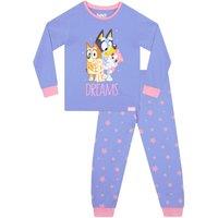 Bluey Girl's And Bingo Pyjamas in Purple | Size: 2-3 Years