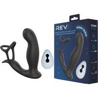 Loving Joy Men's Remote Controlled Come Hither & Vibrating Prostate Massager in Black