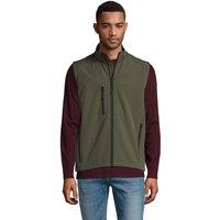 SOL'S Men's Rallye Softshell Sleeveless Gilet in Bottle Green | Size: 2XL