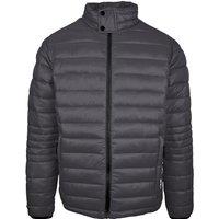 Plein Sport Men's Plain Padded Grey Jacket | Size: Large