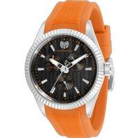 TechnoMarine Men's TM-719023 Sea 42mm Quartz Watch in Orange
