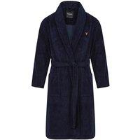 Lyle & Scott Men's Lucas Bath Robe Peacoat in Navy | Size: Medium
