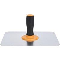 Living and Home 30x30cm Aluminum Hawk Plastering Tools with Textured Surface in Silver | Size: 30x30 cm