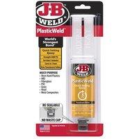 JBL J-B Weld PlasticWeld Epoxy Syringe 25ml in White