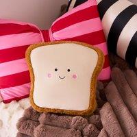 OHS Toast Soft Plush Microwaveable Heat Pad in Beige