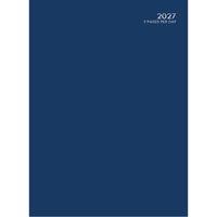 MANTRARAJ 2027 Diary A5 2 Pages Per Day Diary Year Planner Office Desk Diary in Blue