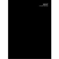 MANTRARAJ 2027 Diary A5 2 Pages Per Day Diary Year Planner Office Desk Diary in Black