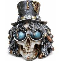 Gifts Direct 2 U Steampunk Mechanical Skull Ornament in Metallics