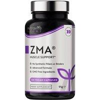 Nutravita ZMA Muscle Support 120 Vegan Capsules in White