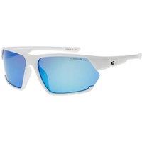 GOG Eyewear Surazo Polarised UV400 Outdoor Sport Sunglasses with Mirror Coating in White