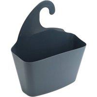 SPETLEK Bathroom Storage Caddy Basket W/ Self-Draining Grey | Size: Large