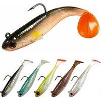 SPETLEK 6pcs Pre-Rigged Jig Head Fishing Lures