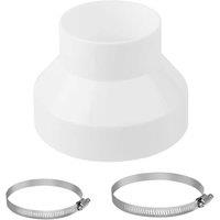 SPETLEK Vent Hose Reducer Adaptor in White