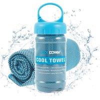 SPETLEK Quick-Dry Sports Ice Towel for Gym & Outdoor in Blue