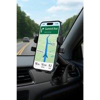 SPETLEK Car Phone Holder Mount Suction Cup Dashboard in Black