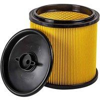 FLAVORA Wet & Dry Cartridge Filter for VACMASTER 20 to 60 Litre Vacuum in Yellow | Size: 0.6m2