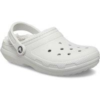 Crocs Classic Lined Clog in Off-White | Size: 9