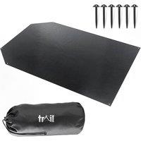 Trail Outdoor Leisure Trail Tent Footprint Groundsheet Protector Universal 440x310cm in Black | Size: 440x310 cm