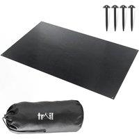 Trail Outdoor Leisure Trail Tent Footprint Groundsheet Protector Universal 630x390cm in Black | Size: 630x390 cm