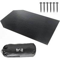 Trail Outdoor Leisure Trail Tent Footprint Groundsheet Protector Universal 450x310cm in Black | Size: 450x310 cm