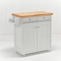 Lemon Pavilion Furniture Portland Kitchen Island - Wood - L46 x W95 x H91 cm - White