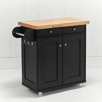 Lemon Pavilion Furniture Portland Kitchen Island - Wood - L46 x W95 x H91 cm - Black