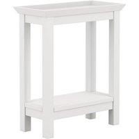 Lemon Pavilion Furniture Cote Indoor Side Table - Wood Variant - L25xW48xH59 cm in White