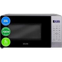 Abode Touch Control Digital Microwave 20L with 10 Power Levels AMT2012S/01 in Silver