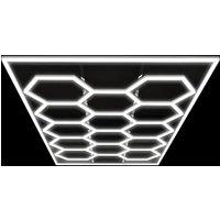 ENER-J 600W LED Car Showroom Light System | 6500K T5 Tubes in White | Size: 25 cm diameter x 19 cm high