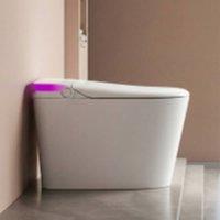 1 Seater Smart Toilet Voice Control Heated Seat Bidet White