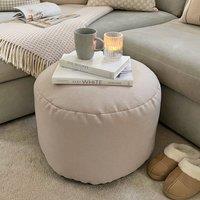 rucomfy Beanbags rucomfy Indoor Pouffe Bean Bag - Barley Ottoman Footstool in Natural
