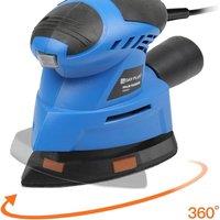 FLAVORA ORBITAL SANDER ROTARY PALM HAND CIRCULAR DISC WOOD SAND in Blue | Size: 10000mm x 520mm