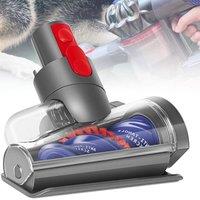 FLAVORA Mini Motorized Tool Brush Head For Dyson in Grey | Size: 1000L