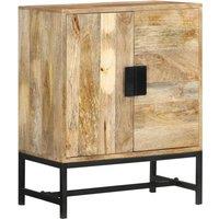Berkfield Home Sideboard 60x35x75 cm Solid Wood Mango in Brown | Size: 60 x 35 x 75 cm