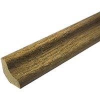 Vinyl Flooring UK Laminate & Wood Floor Scotia Beading 821(2.4m Length) Pack of 10 in Brown