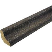Vinyl Flooring UK Laminate & Wood Floor Scotia Beading 828 (2.4m Length) Pack of 10 in Grey