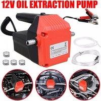 VOGREX Electric Car Diesel Engine Oil Change Transfer Extractor Suction Syphon Pump 12V in Red