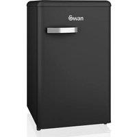 Swan Retro Under Counter Fridge in Grey | Size: A