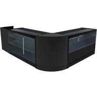 Monstershop Vega LED Shop Counter Set K1500, C1500, TB60 & CM60 - Black