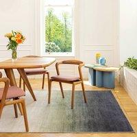 Kukoon Green Ombre Modern Transitional Machine Washable Soft Area Rug | Size: 80 cm x 150 cm